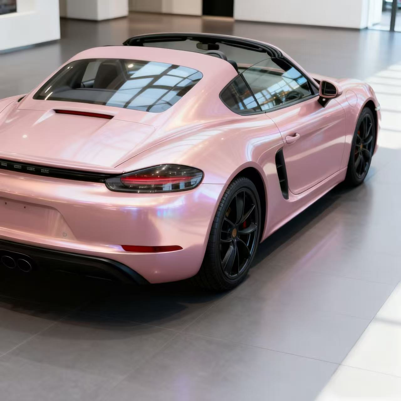 TPU Glossy Shell Powder Colored PPF PaintProtection Film - Image 2