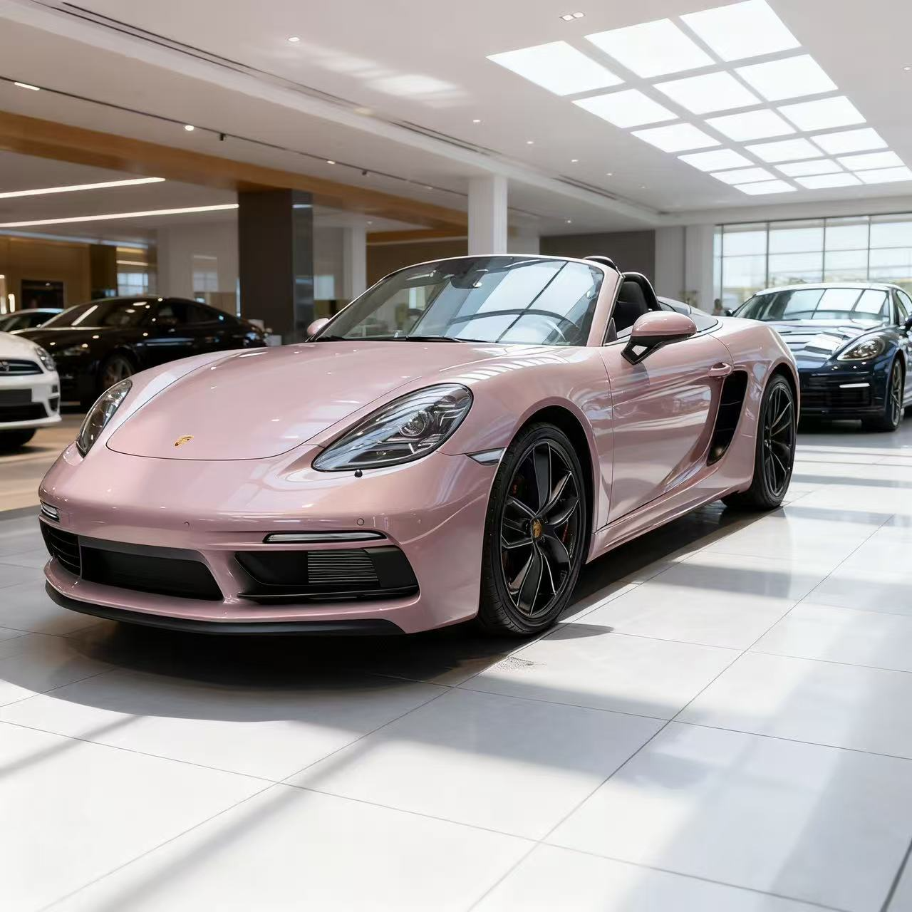 TPU Glossy Shell Powder Colored PPF PaintProtection Film - Image 3