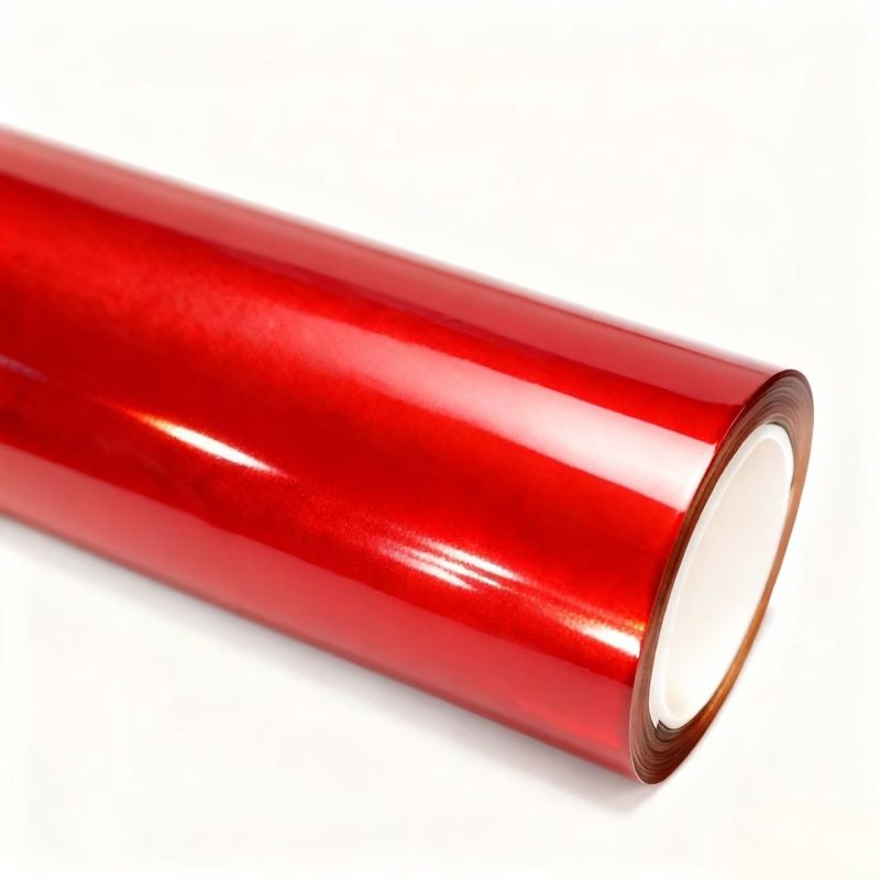 TPU Glazed Tata Red colored PPF