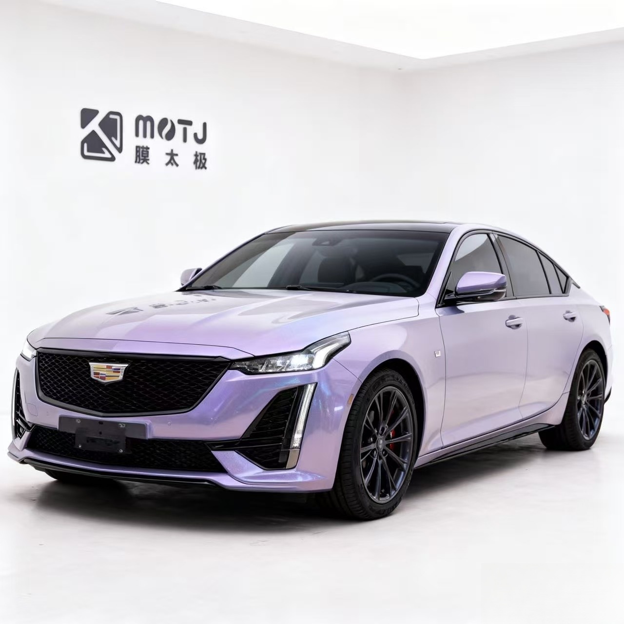 TPU Metallic Paint Star Purple Colored PPF Paint Protection Film - Image 3