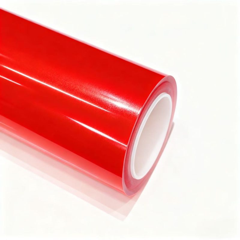 TPU Gloss Ferrari Red Colored PPF