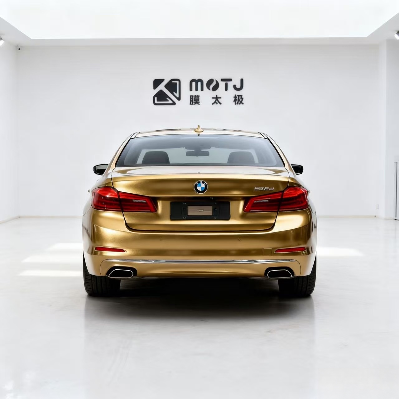 TPU Metallic Milan gold colored PPF Paint Protection Film - Image 3