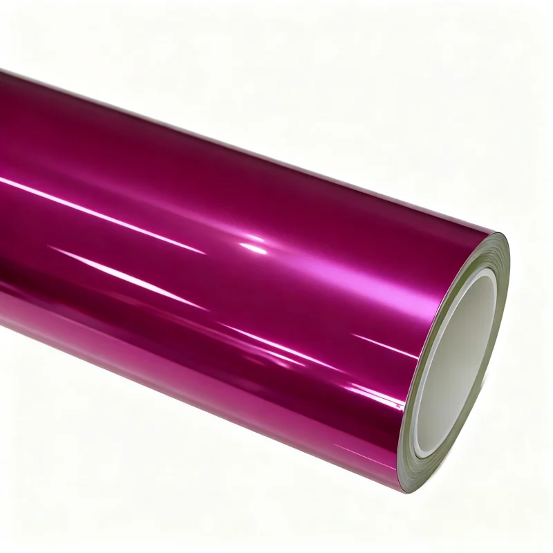 TPU Glossy beetroot purple Colored PPF