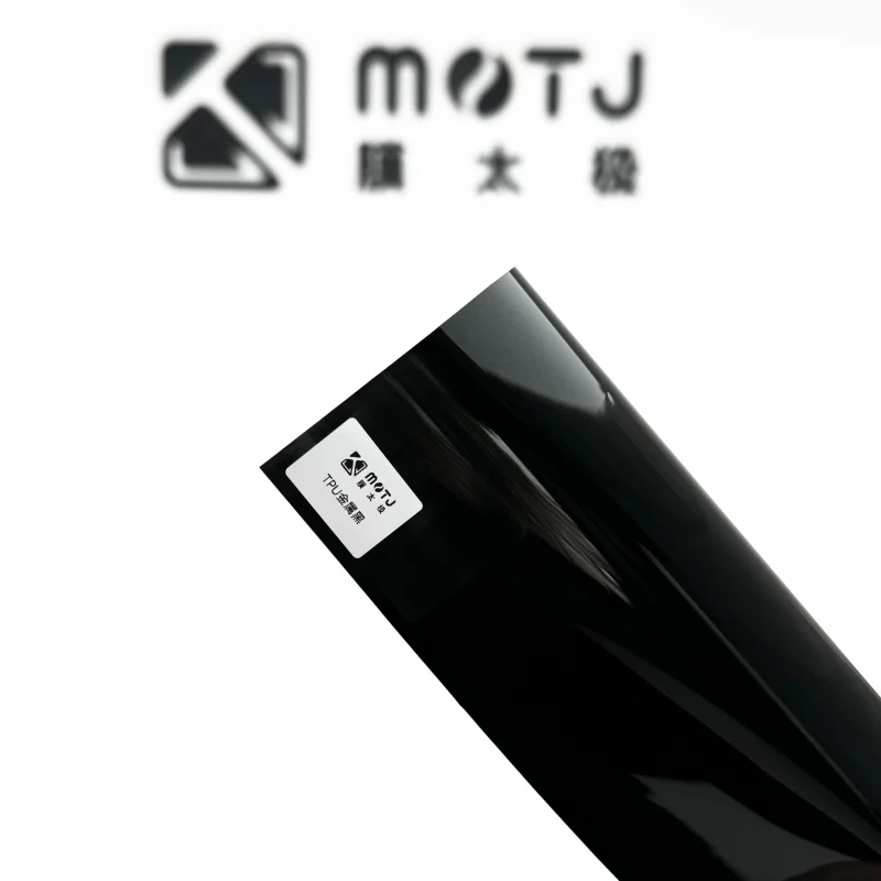 TPU Metallic Glossy Black Colored PPF